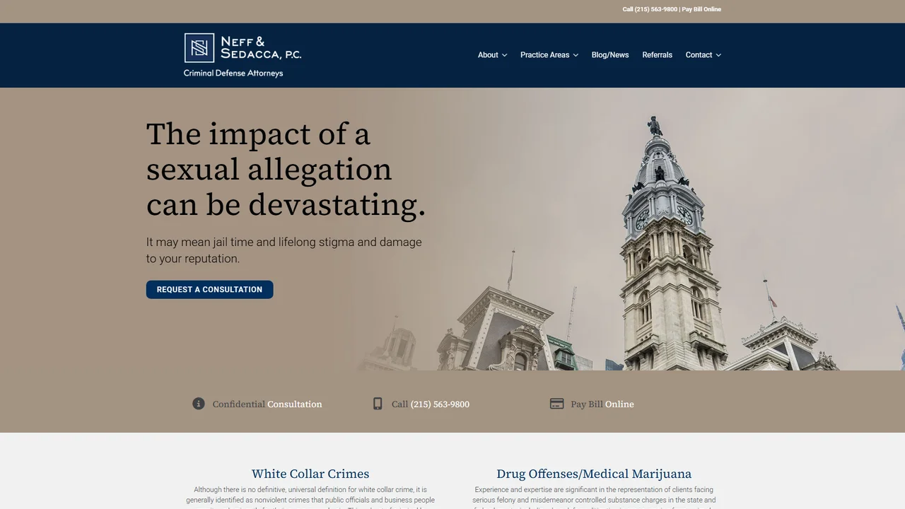 Neff & Sedacca, P.C. - Philadelphia, PA office in Philadelphia, Pennsylvania