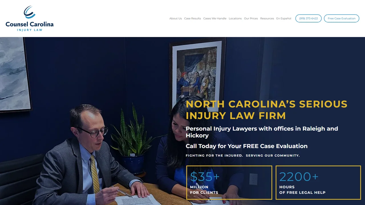 Counsel Carolina - Raleigh, NC office in Raleigh, North Carolina