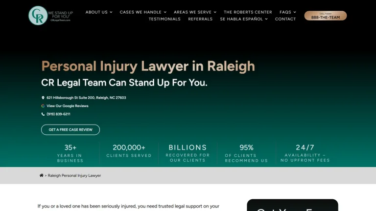 CR Legal Team - Raleigh, NC - Attorney in Raleigh