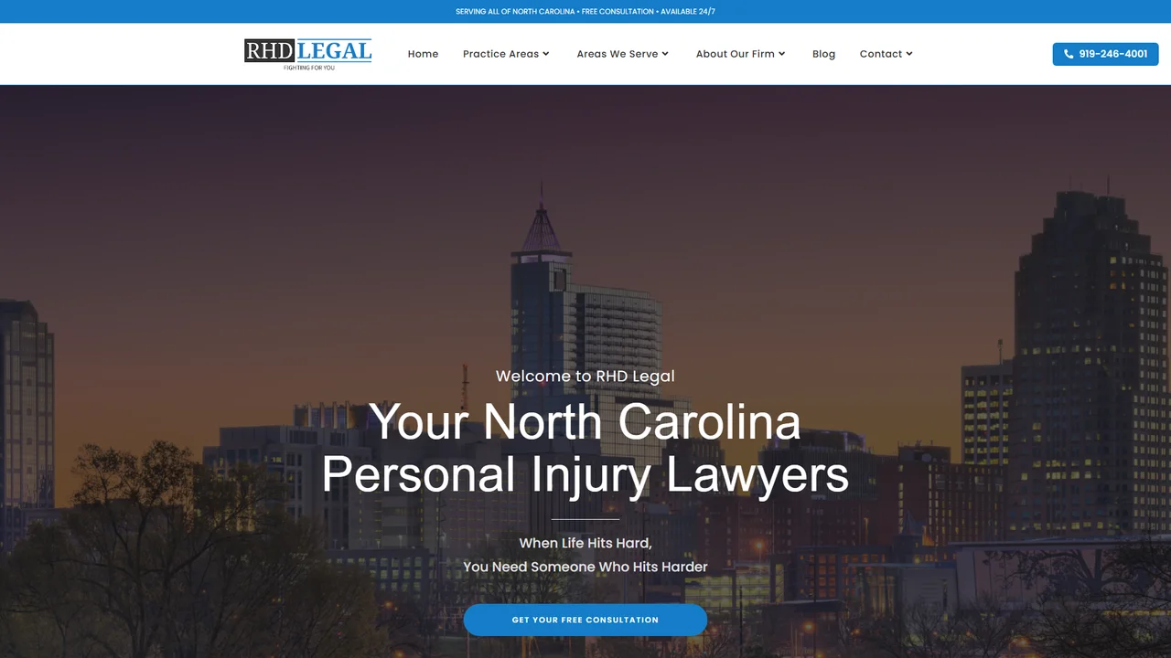 RHD Legal - Raleigh, NC office in Raleigh, North Carolina