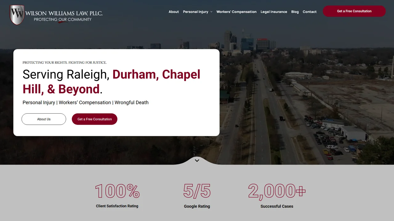 Wilson Williams Law, PLLC. - Raleigh, NC office in Raleigh, North Carolina