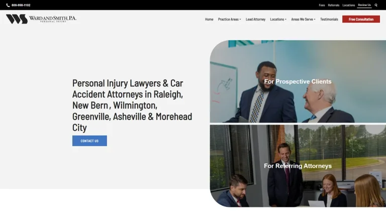 Ward and Smith Personal Injury - Raleigh, NC - Attorney in Raleigh