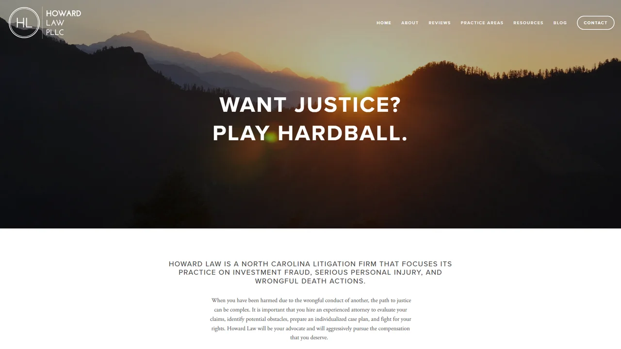 Howard Law, PLLC - Raleigh, NC office in Raleigh, North Carolina