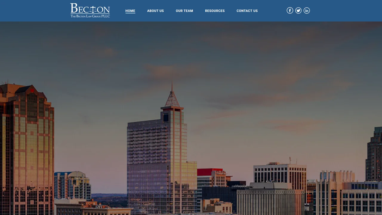 The Becton Law Group, PLLC - Raleigh, NC office in Raleigh, North Carolina