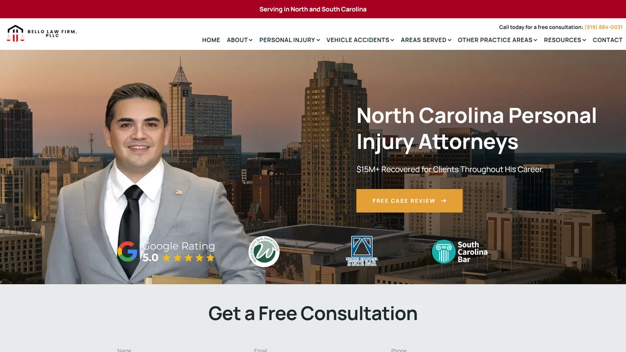 Bello Law Firm - Raleigh, NC office in Raleigh, North Carolina