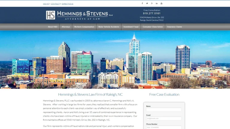 Hemmings & Stevens PLLC - Raleigh, NC - Attorney in Raleigh