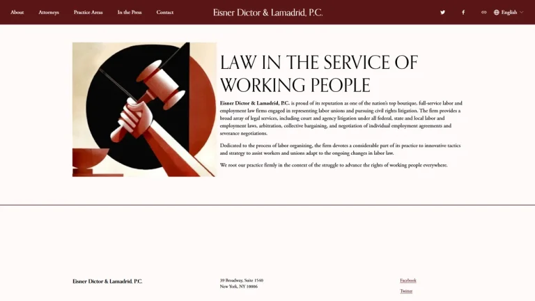 Eisner Dictor & Lamadrid, P.C. - NYC, New York - Attorney in New York City