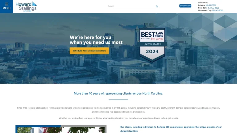 Howard Stallings Law Firm - Raleigh, NC - Attorney in Raleigh