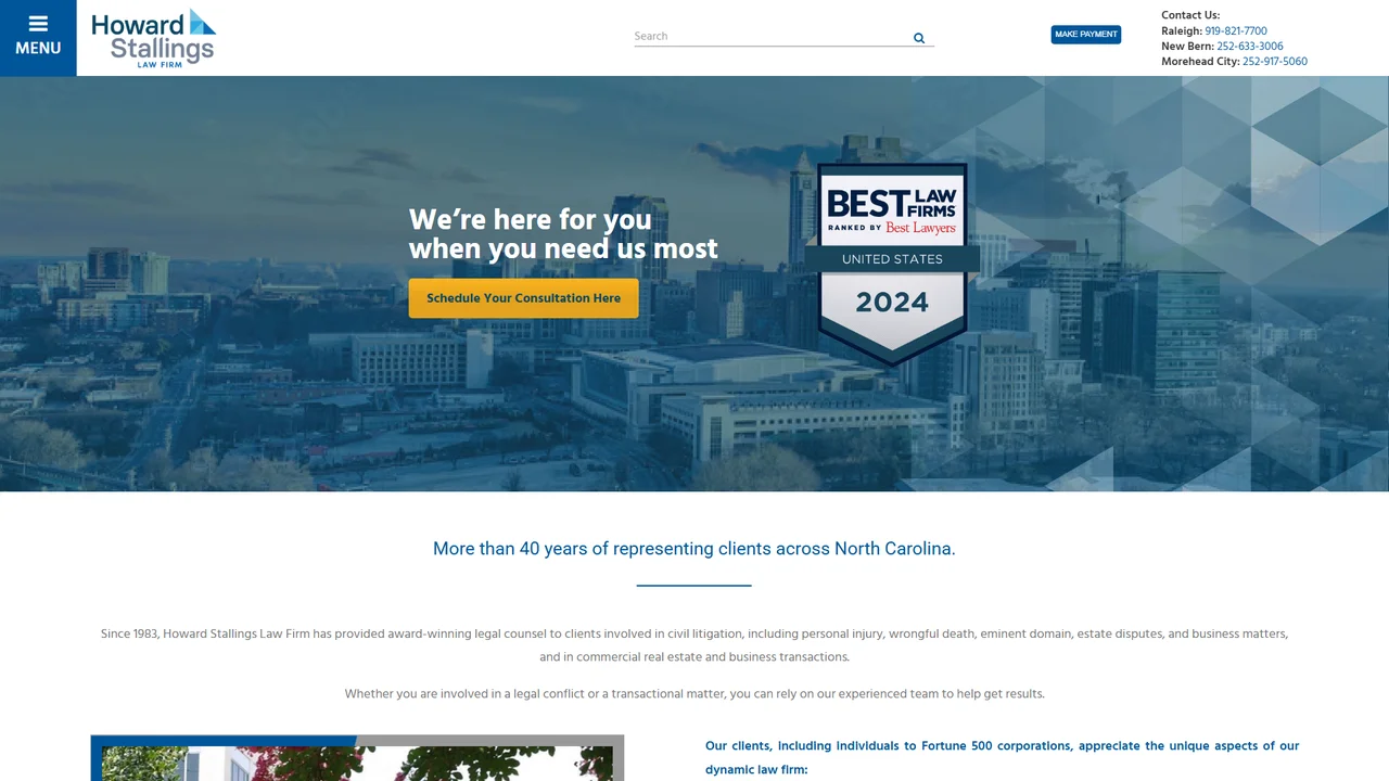 Howard Stallings Law Firm - Raleigh, NC office in Raleigh, North Carolina