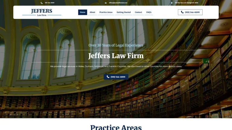 Jessie A. Jeffers, PA - Raleigh, NC - Attorney in Raleigh