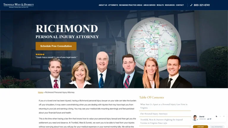 Tronfeld West & Durrett - Richmond, VA - Attorney in Richmond