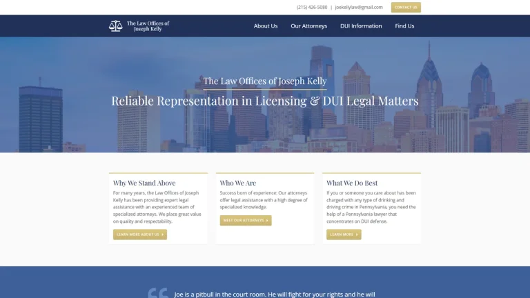 Joseph Kelly Law Offices - Philadelphia, PA - Attorney in Philadelphia