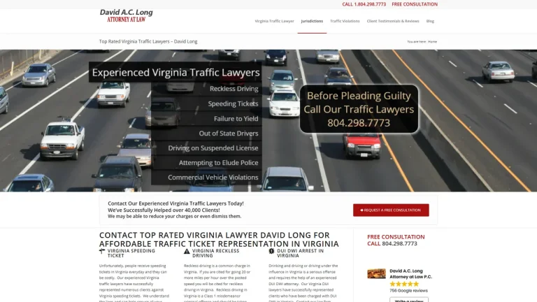 David A.C. Long Attorney at Law - Richmond, VA - Attorney in Richmond