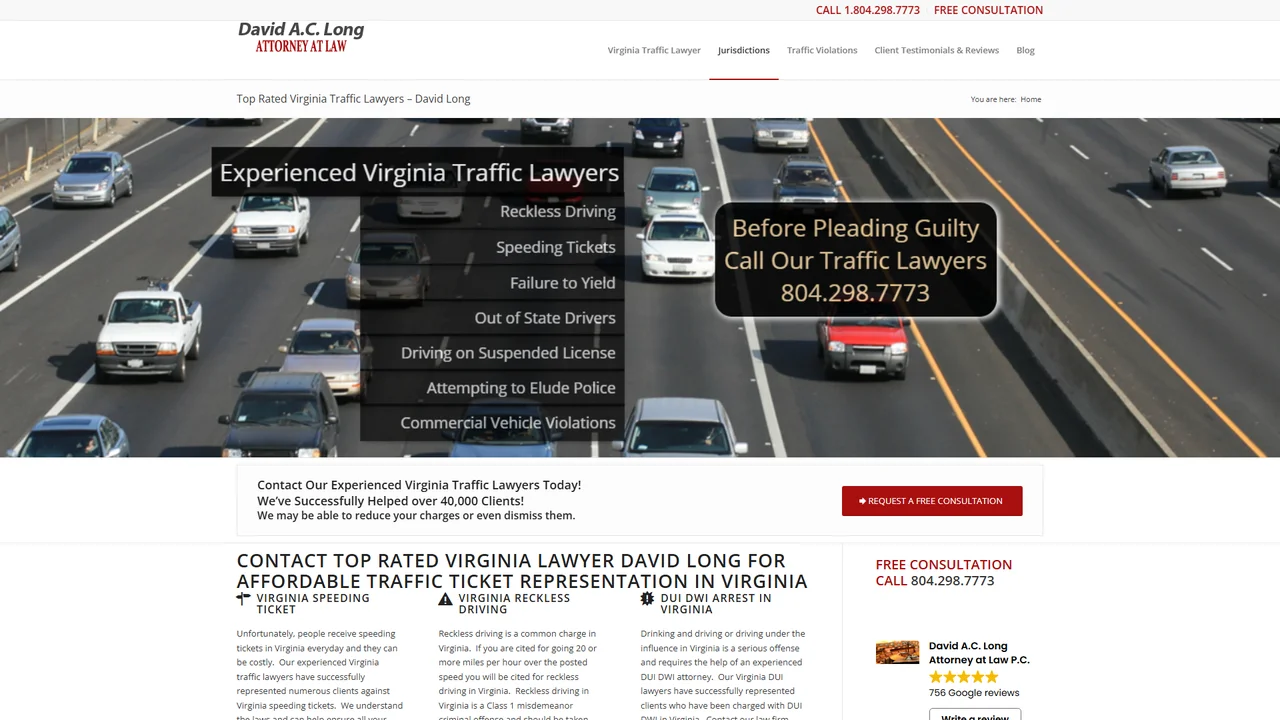 David A.C. Long Attorney at Law - Richmond, VA office in Richmond, Virginia