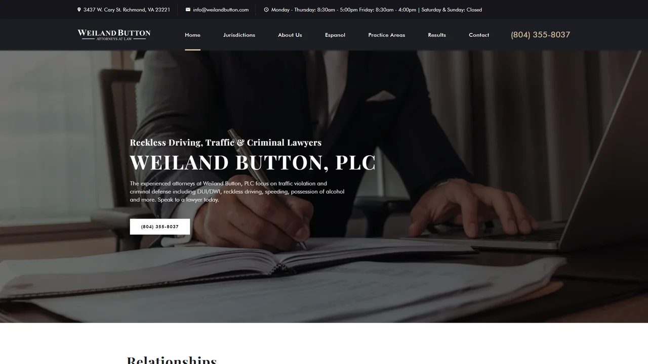 Weiland Button, PLC - Richmond, VA office in Richmond, Virginia