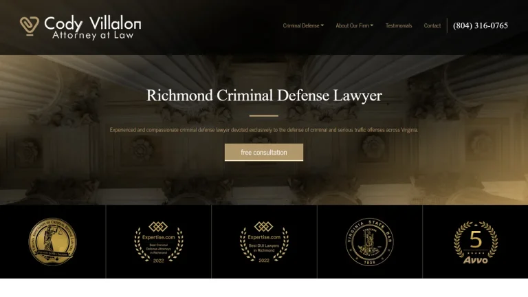 Cody Villalon, Richmond Criminal Defense Attorney - Richmond, VA - Attorney in Richmond