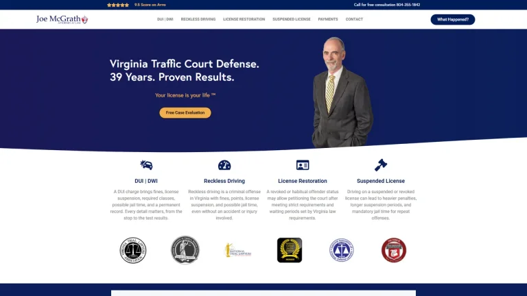 Joe McGrath Attorney At Law - Richmond, VA - Attorney in Richmond
