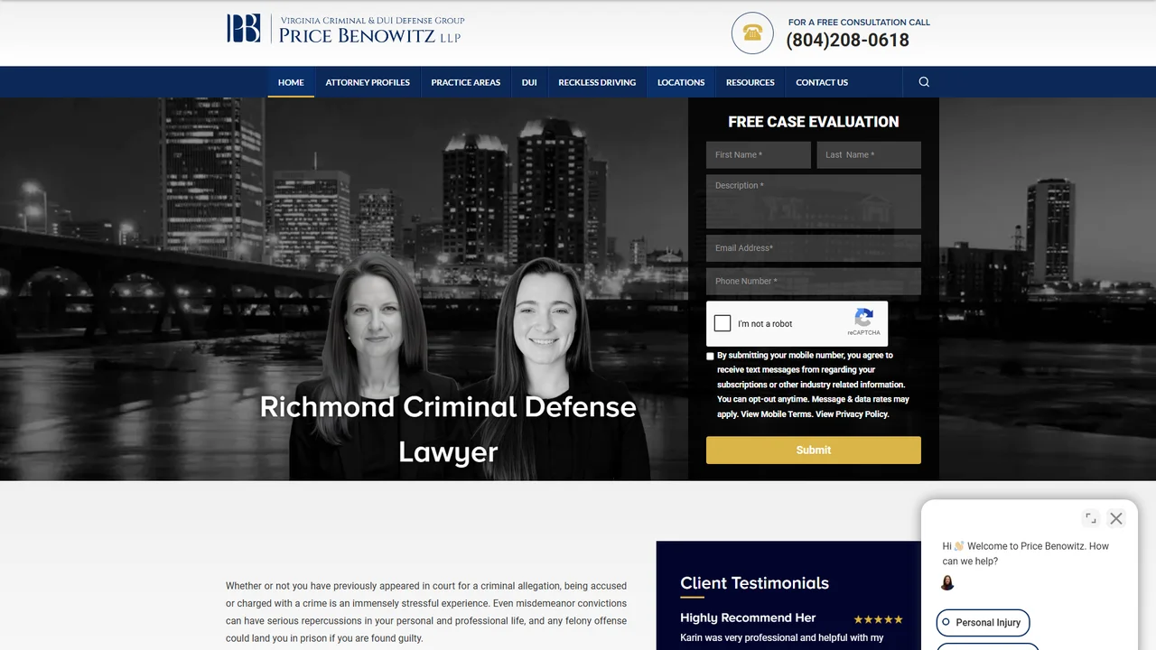 Virginia Defense Group - Richmond, VA office in Richmond, Virginia