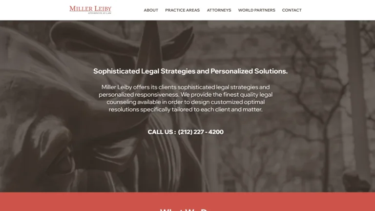 Miller, Leiby & Associates, PC - NYC, New York - Attorney in New York City