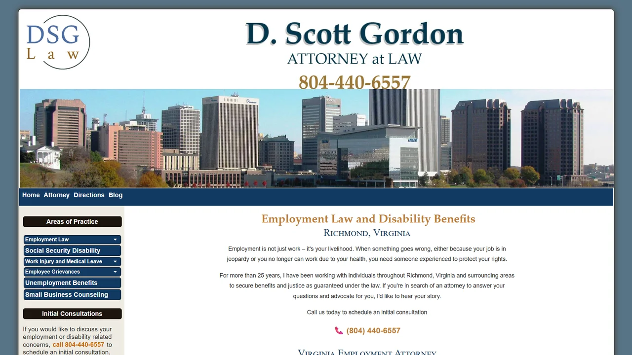 D. Scott Gordon, Attorney - Richmond, VA office in Richmond, Virginia