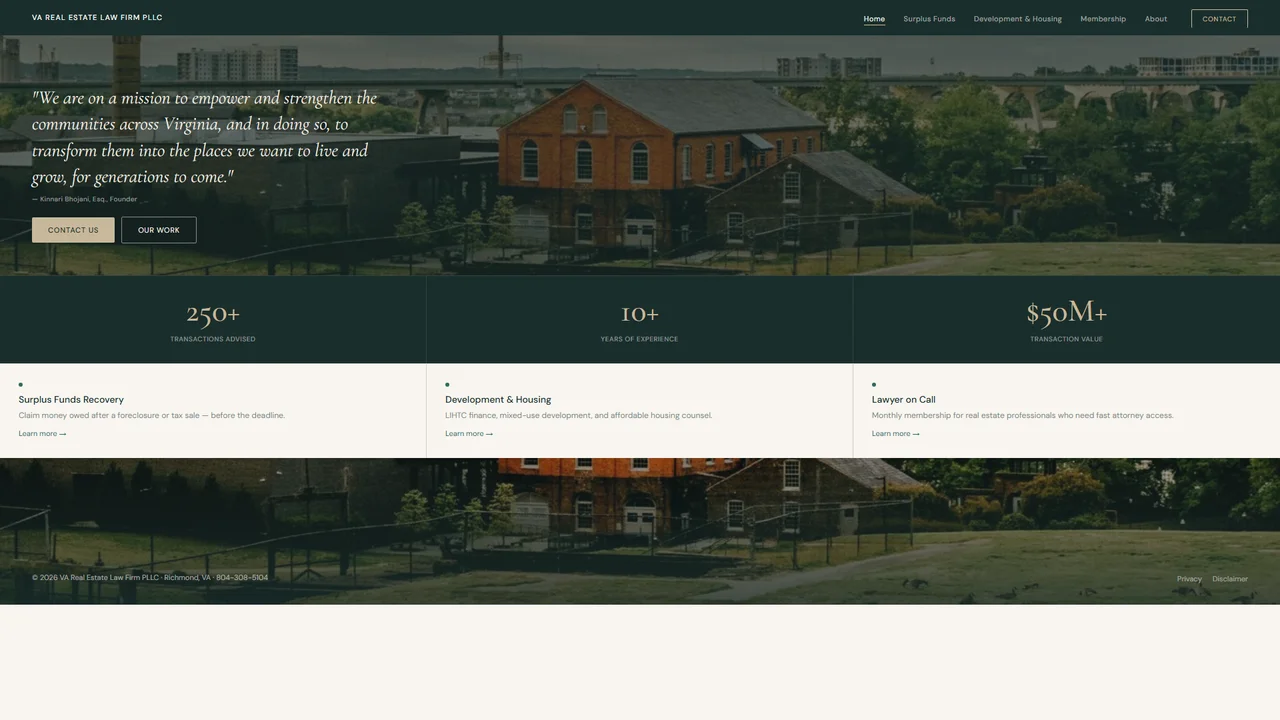 VA Real Estate Law Firm PLLC - Richmond, VA office in Richmond, Virginia