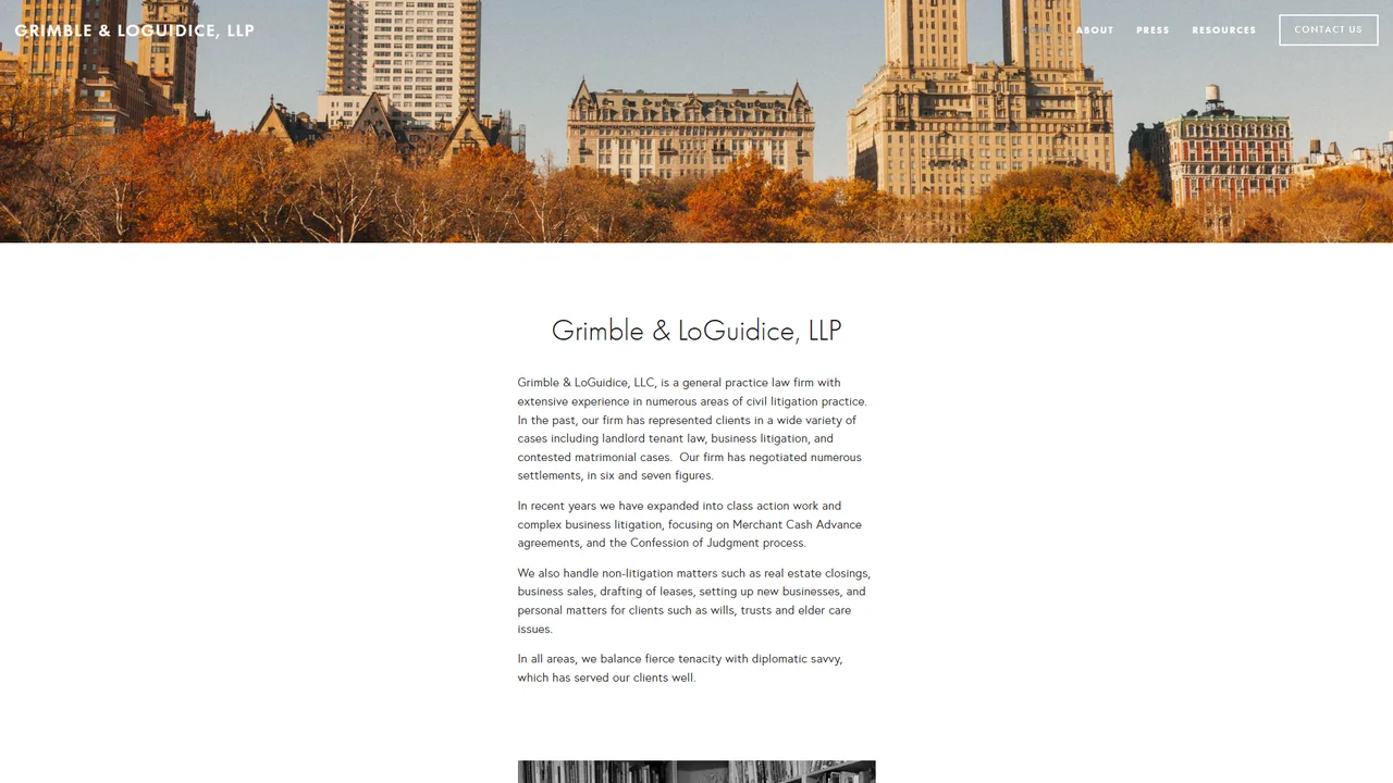 Grimble & LoGuidice, LLC - NYC, New York office in New York City, New York
