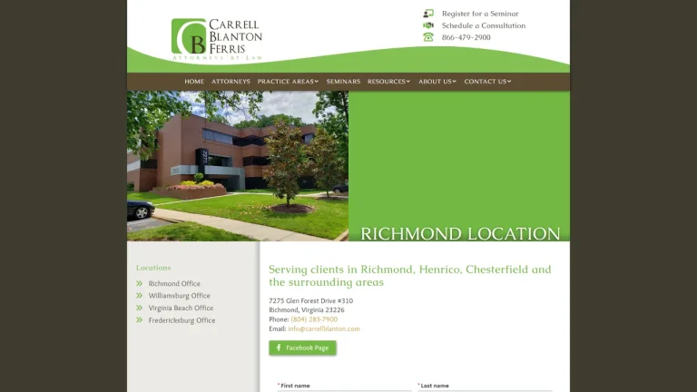 Carrell Blanton Ferris & Associates, PLC - Richmond, VA - Attorney in Richmond