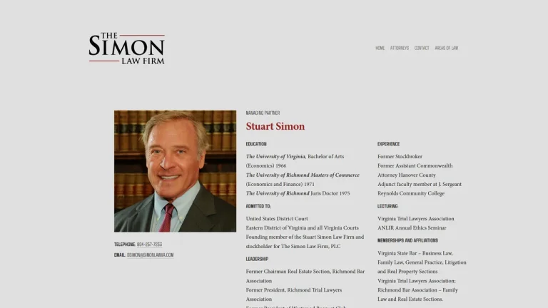 Stuart Simon Law Firm - Richmond, VA - Attorney in Richmond