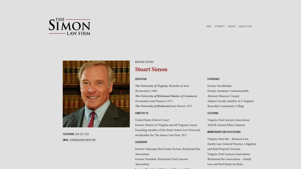Stuart Simon Law Firm - Richmond, VA office in Richmond, Virginia