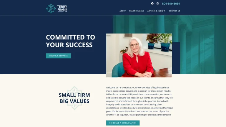 Terry Frank Law - Richmond, VA - Attorney in Richmond