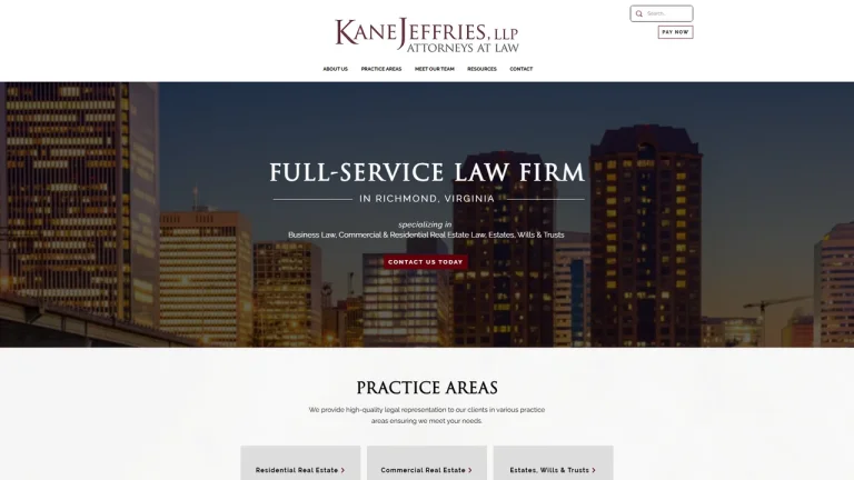 Kane Jeffries Cooper & Carolla - Richmond, VA - Attorney in Richmond