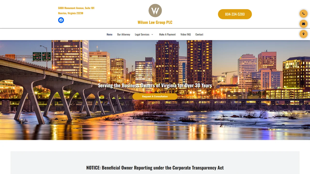 Wilson Law Group - Richmond, VA office in Richmond, Virginia