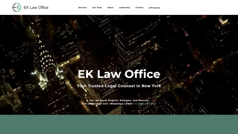 EK Law Office PLLC - NYC, New York - Attorney in New York City