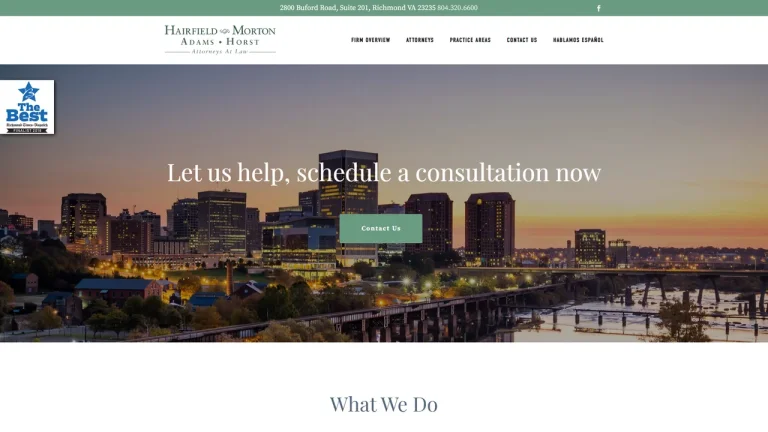 Hairfield, Morton, Adams, Trexler, Horst PLC - Richmond, VA - Attorney in Richmond