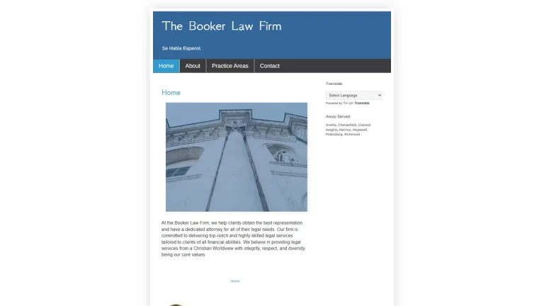 The Booker Law Firm - Richmond, VA - Attorney in Richmond