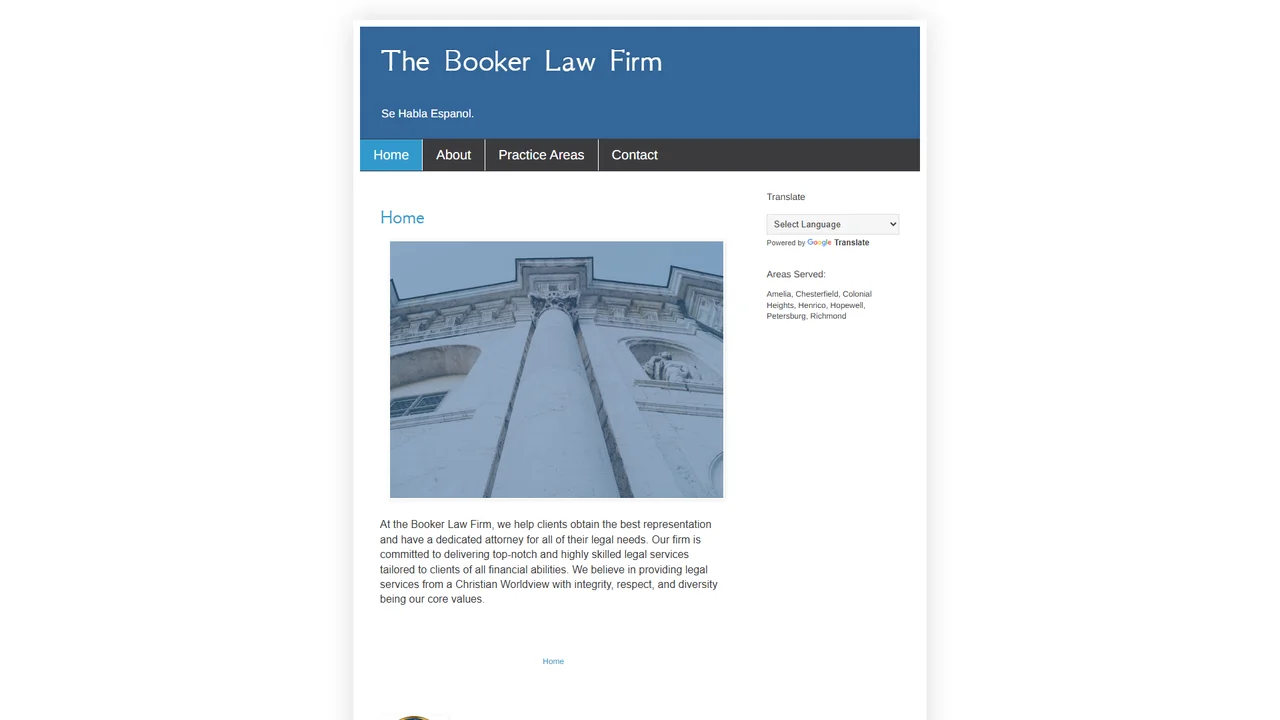 The Booker Law Firm - Richmond, VA office in Richmond, Virginia