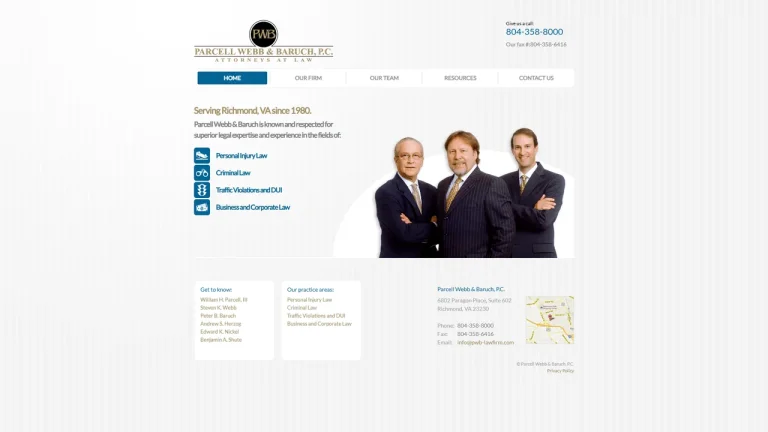 Parcell Webb and Baruch P.C. - Richmond, VA - Attorney in Richmond
