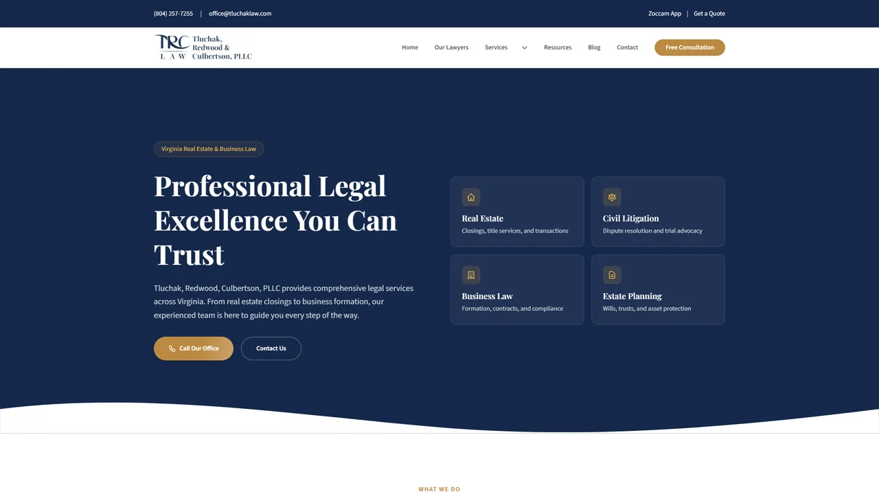 Tluchak, Redwood & Culbertson, PLLC - Richmond, VA office in Richmond, Virginia