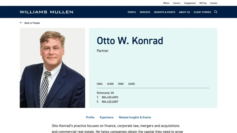 Otto Konrad - Richmond, VA - Attorney in Richmond