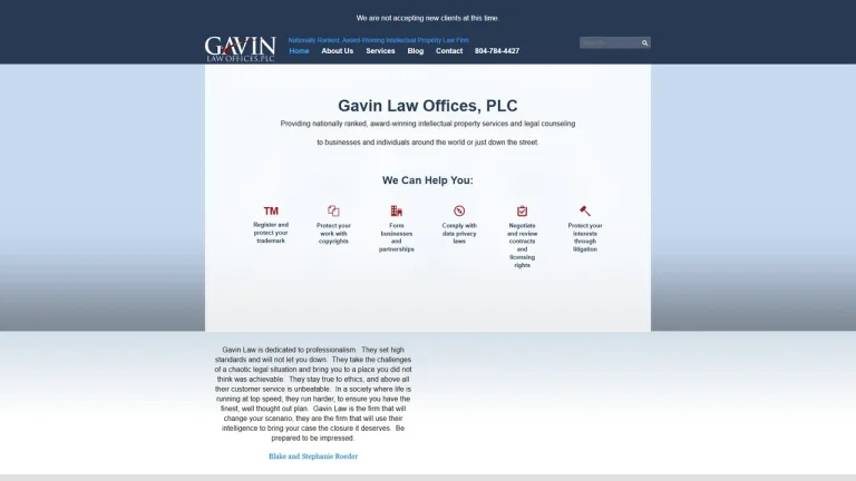Gavin Law Offices, PLC - Richmond, VA - Attorney in Richmond