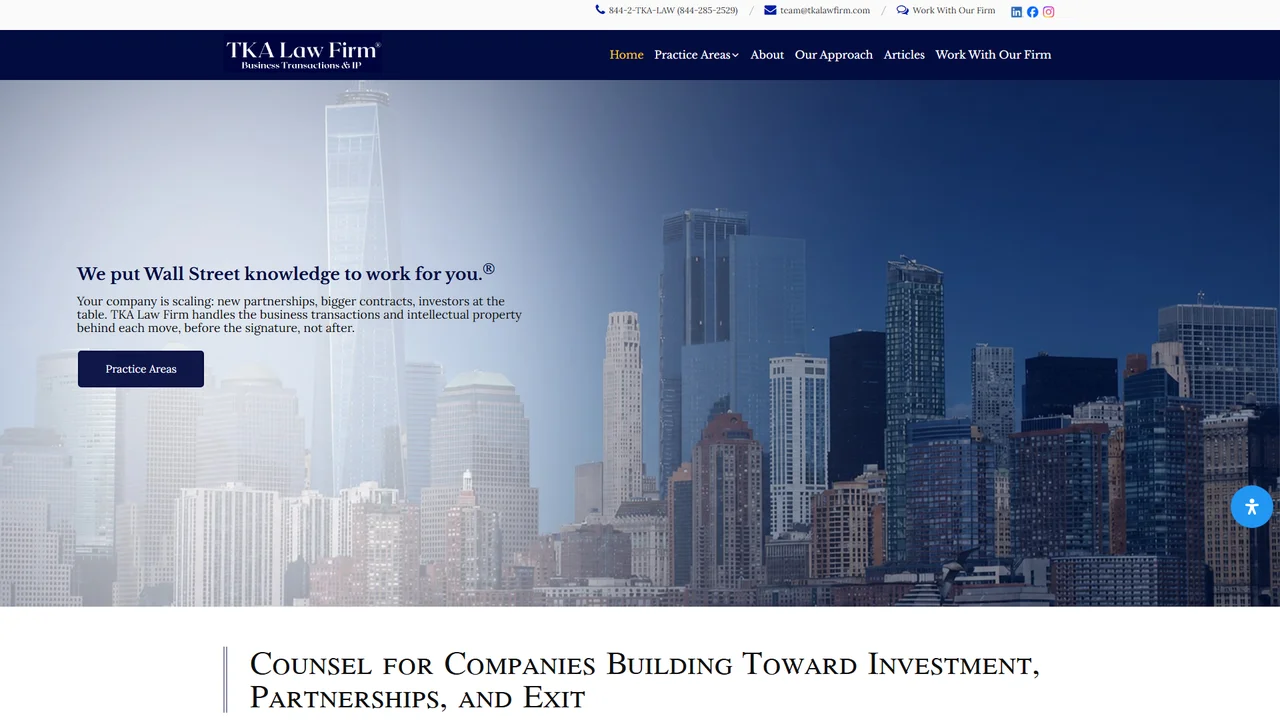 TKA Law Firm PLLC - NYC, New York office in New York City, New York
