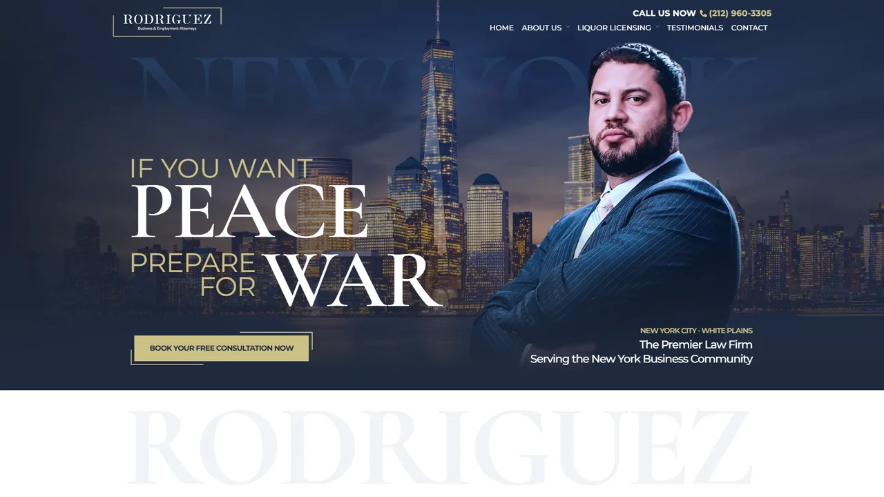 Rodriguez Law | Liquor Licensing - NYC, New York office in New York City, New York