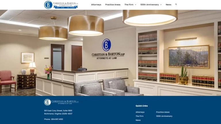 Christian & Barton LLP - Richmond, VA - Attorney in Richmond