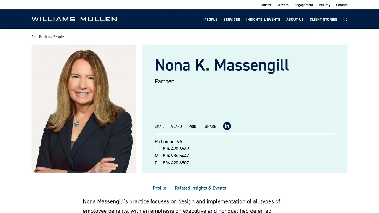 Nona Massengill - Richmond, VA office in Richmond, Virginia