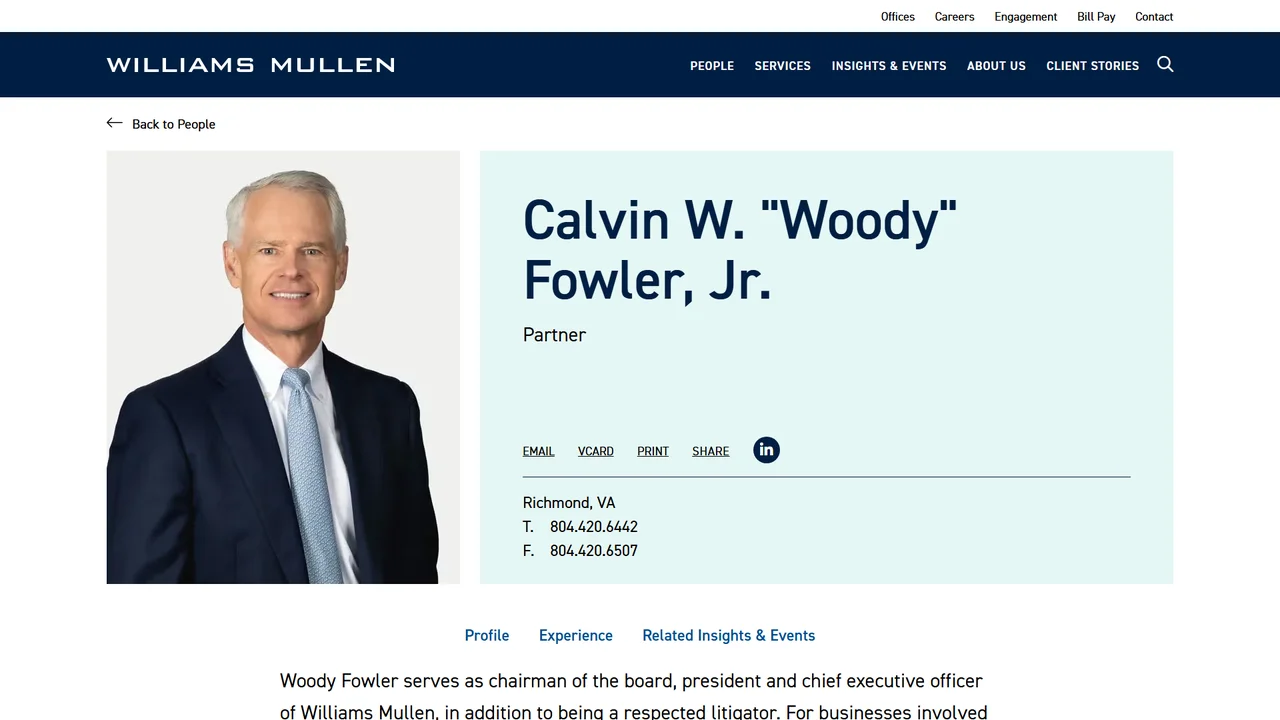 Woody Fowler - Richmond, VA office in Richmond, Virginia