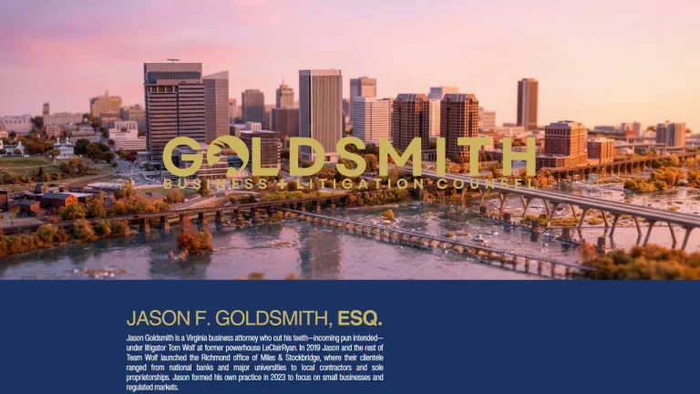 Jason F. Goldsmith, Esq. - Richmond, VA - Attorney in Richmond