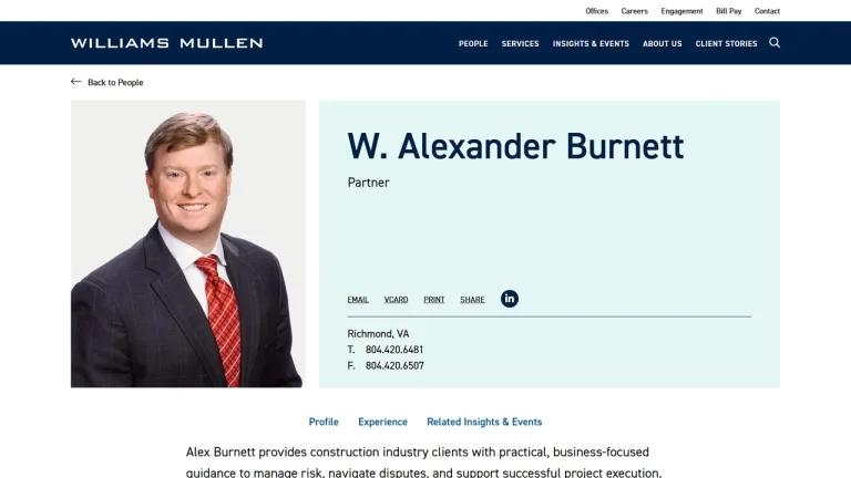 Alex Burnett - Richmond, VA - Attorney in Richmond