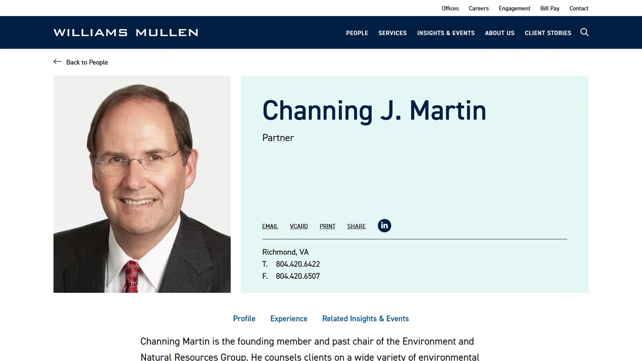 Channing J. Martin - Richmond, VA office in Richmond, Virginia
