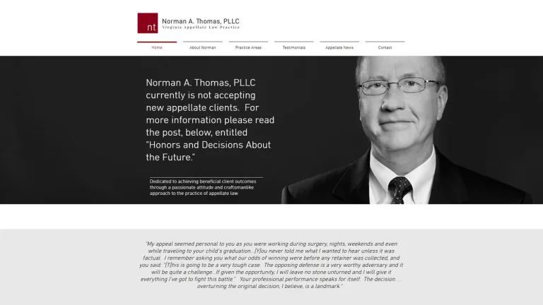 Norman A. Thomas, PLLC - Richmond, VA - Attorney in Richmond