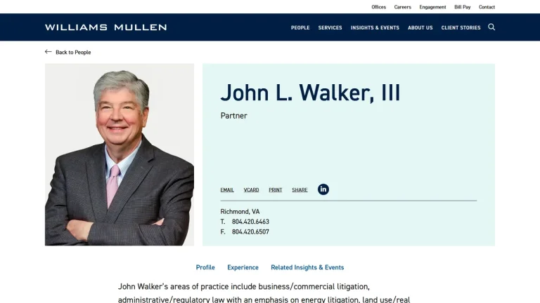 John Walker - Richmond, VA - Attorney in Richmond